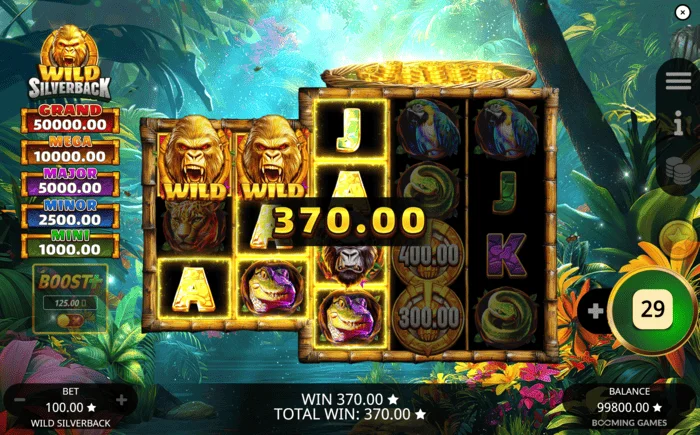 Wild Silverback - basiswinst via Wild Wild Coin Connect